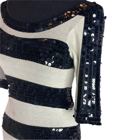 French Connection Sequinned Tube Dress - Picture 4 of 6